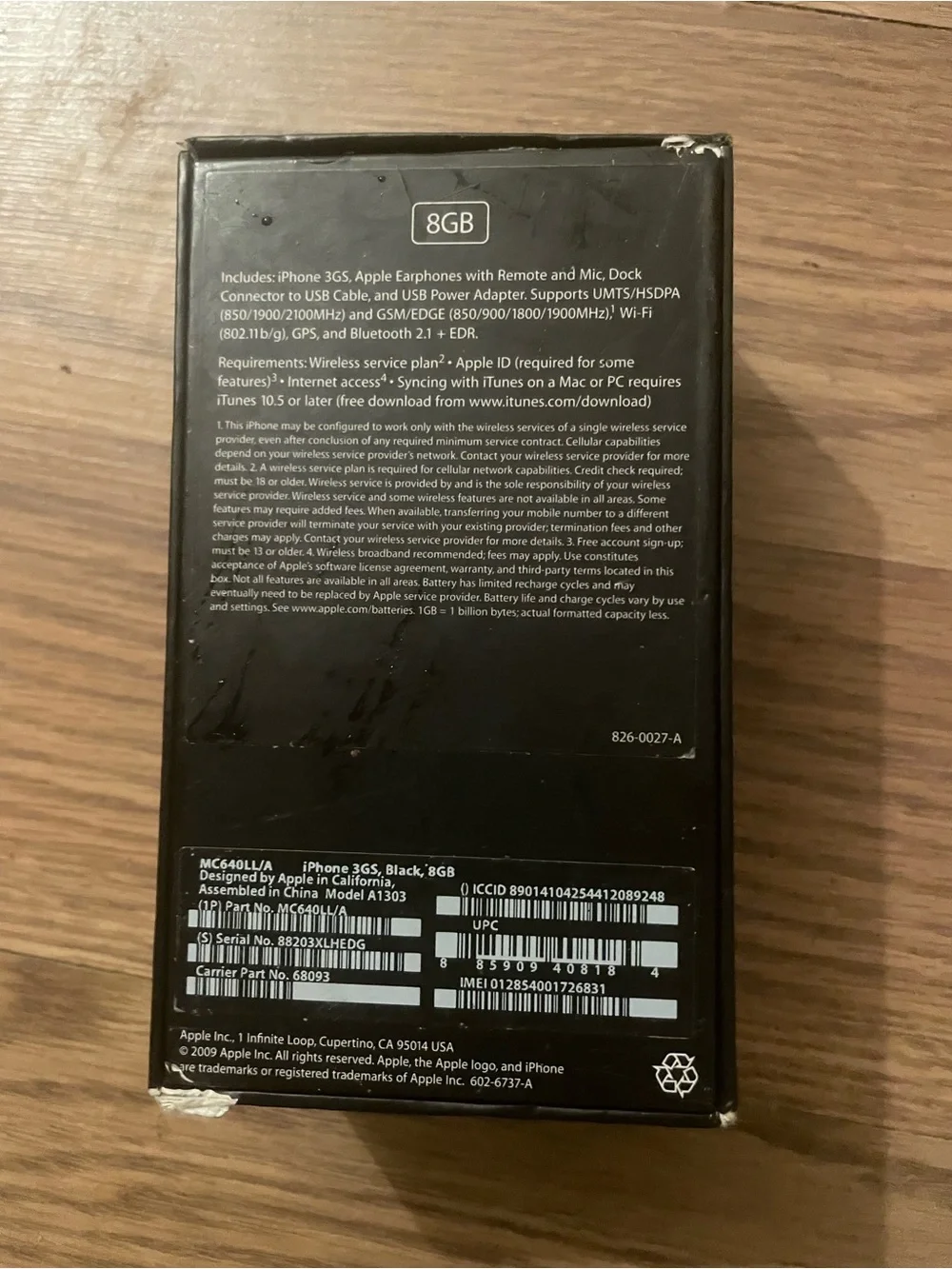 Apple Black Front Glass and Digitizer Assembly
